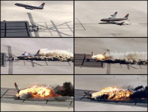 photos of horrific plane crash